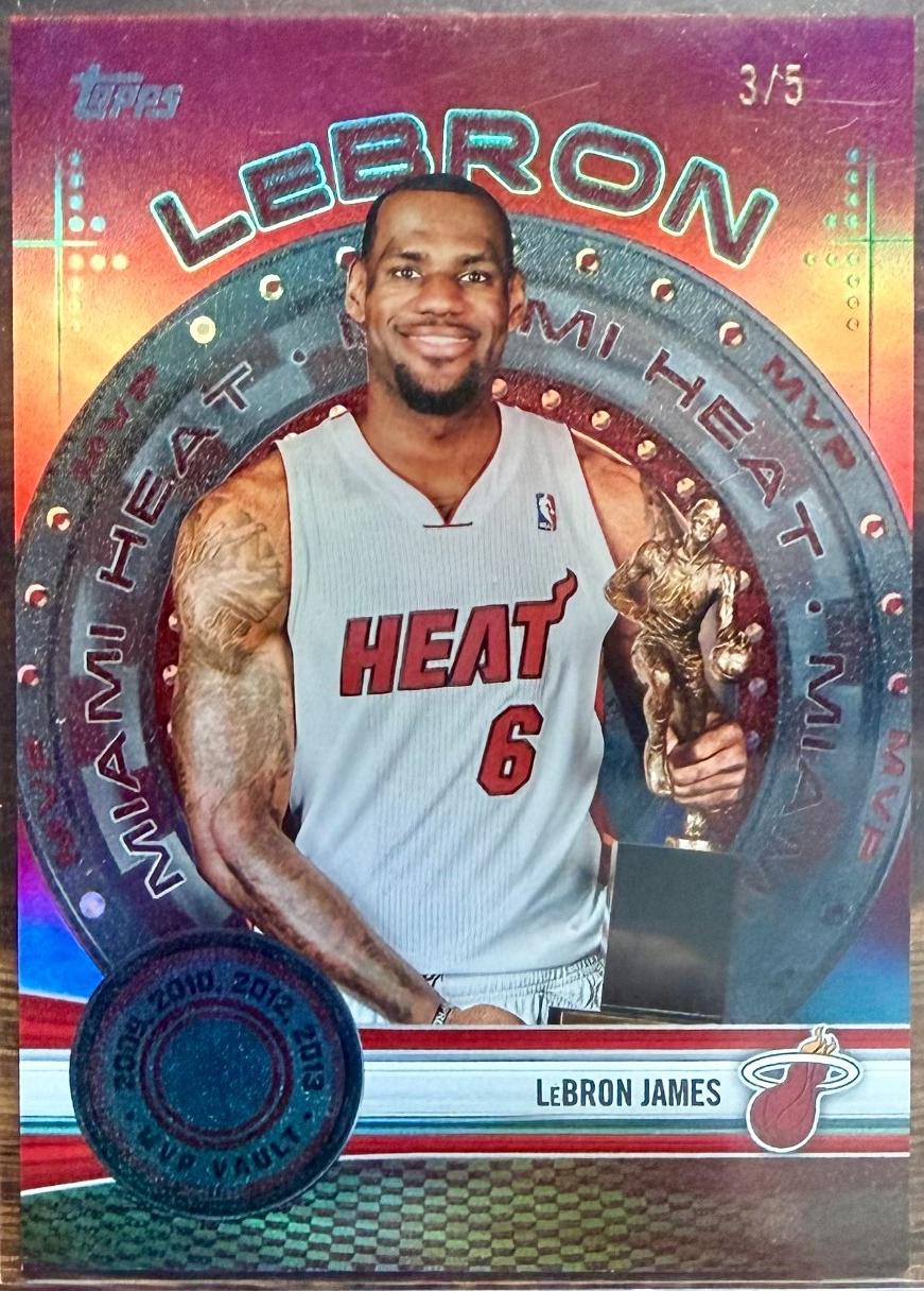 LeBron James [Red Rainbow] #MVP-8
