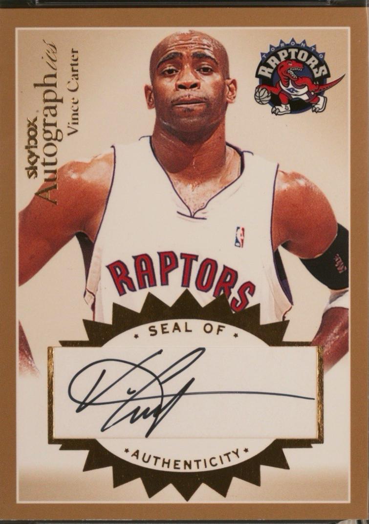 Vince Carter [Gold] #A-VC