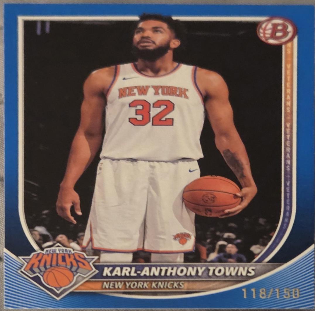 Karl-Anthony Towns [Blue Border] #64
