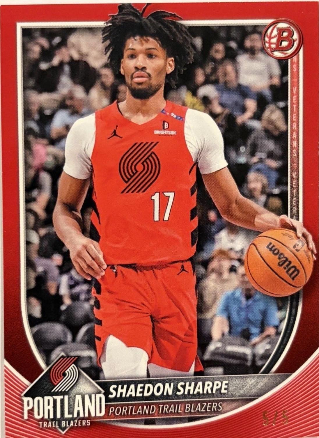 Shaedon Sharpe [Red Border] #110