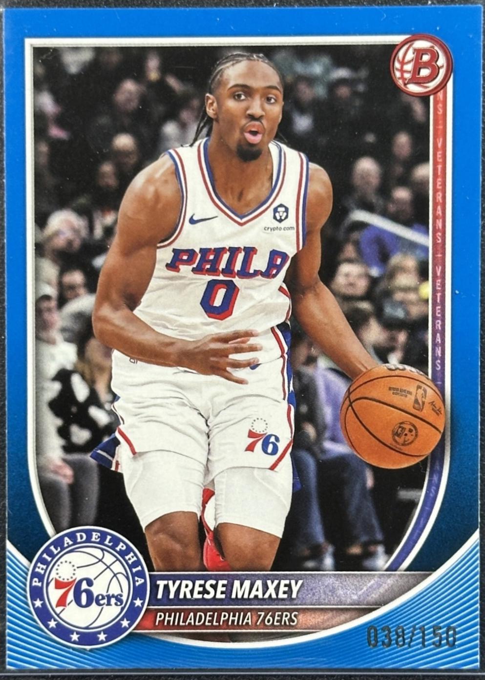 Tyrese Maxey [Blue Border] #66