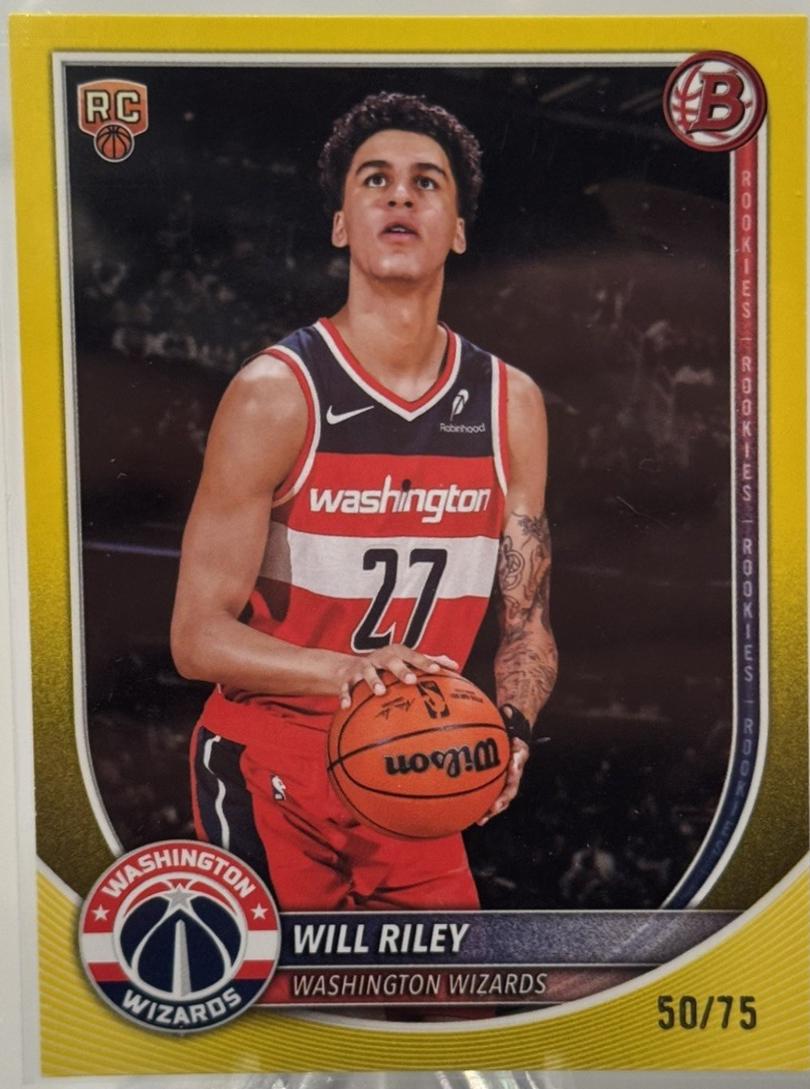 Will Riley [Yellow Border] #21