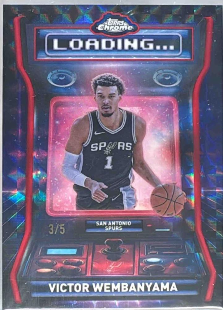 Victor Wembanyama [Refractor Red Geometric] #LD-2