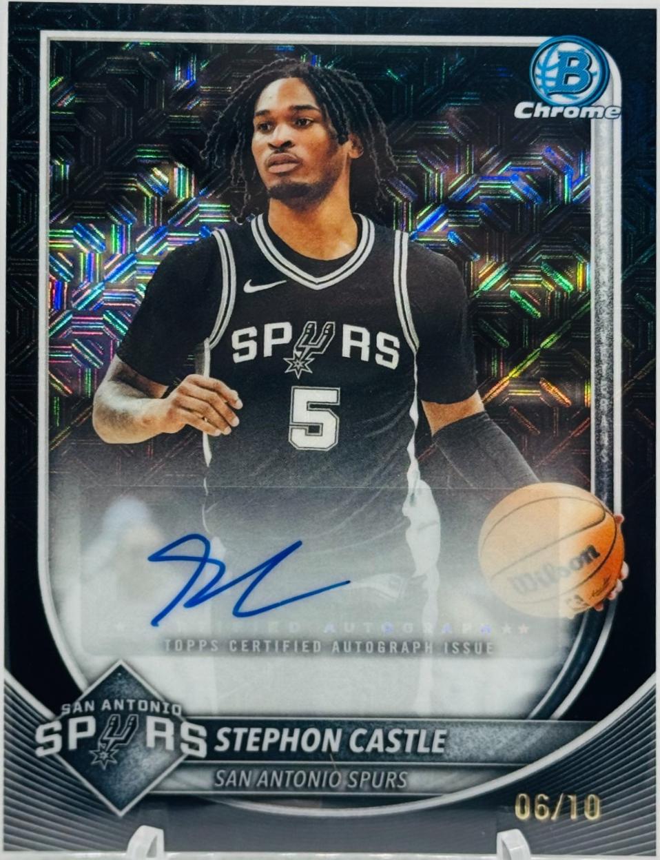 Stephon Castle [Black Refractor] #BCA-SC