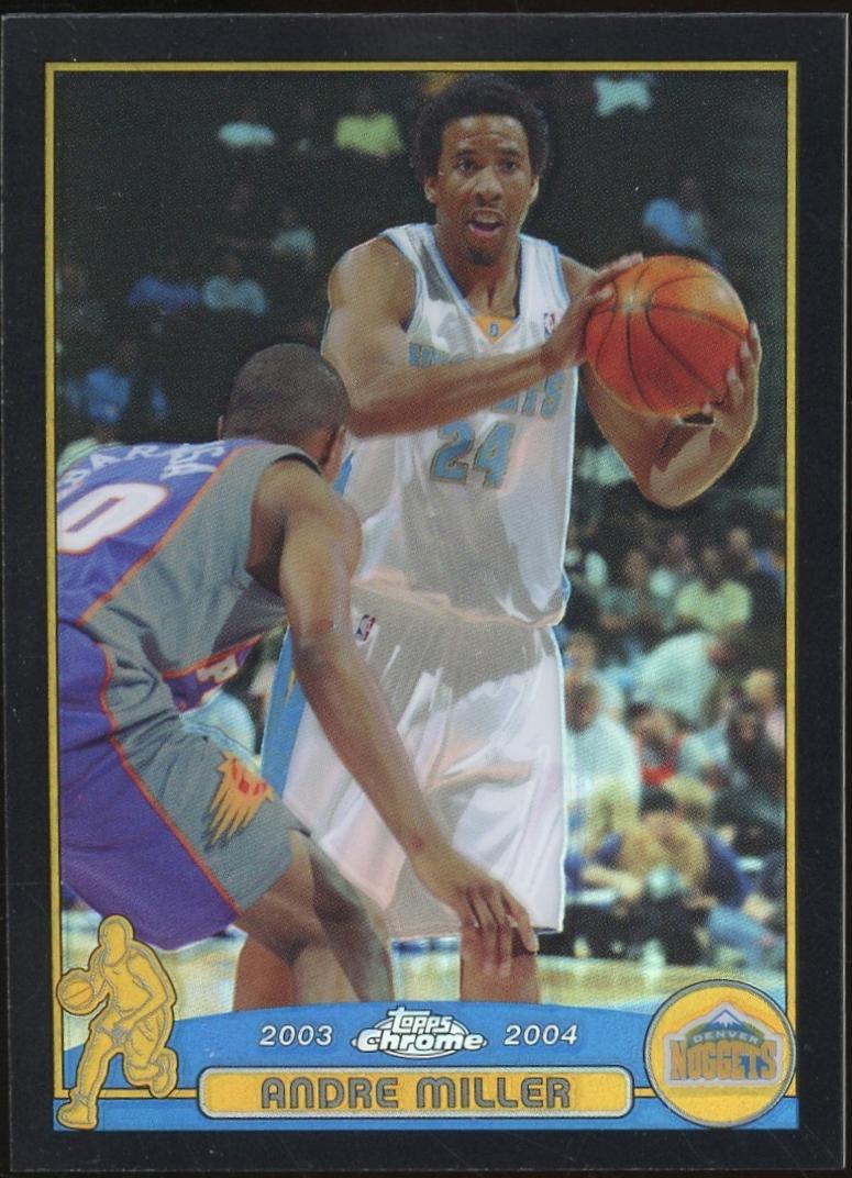 Andre Miller [Black Refractor] #24