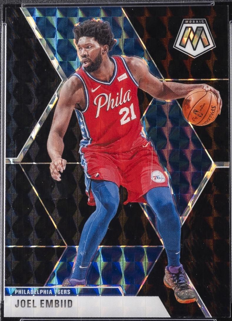 Joel Embiid [Black Mosaic] #189