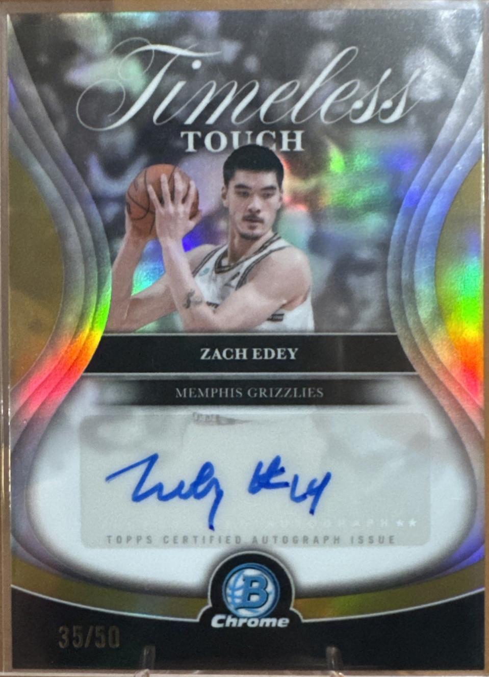 Zach Edey [Gold] #TTA-ZE