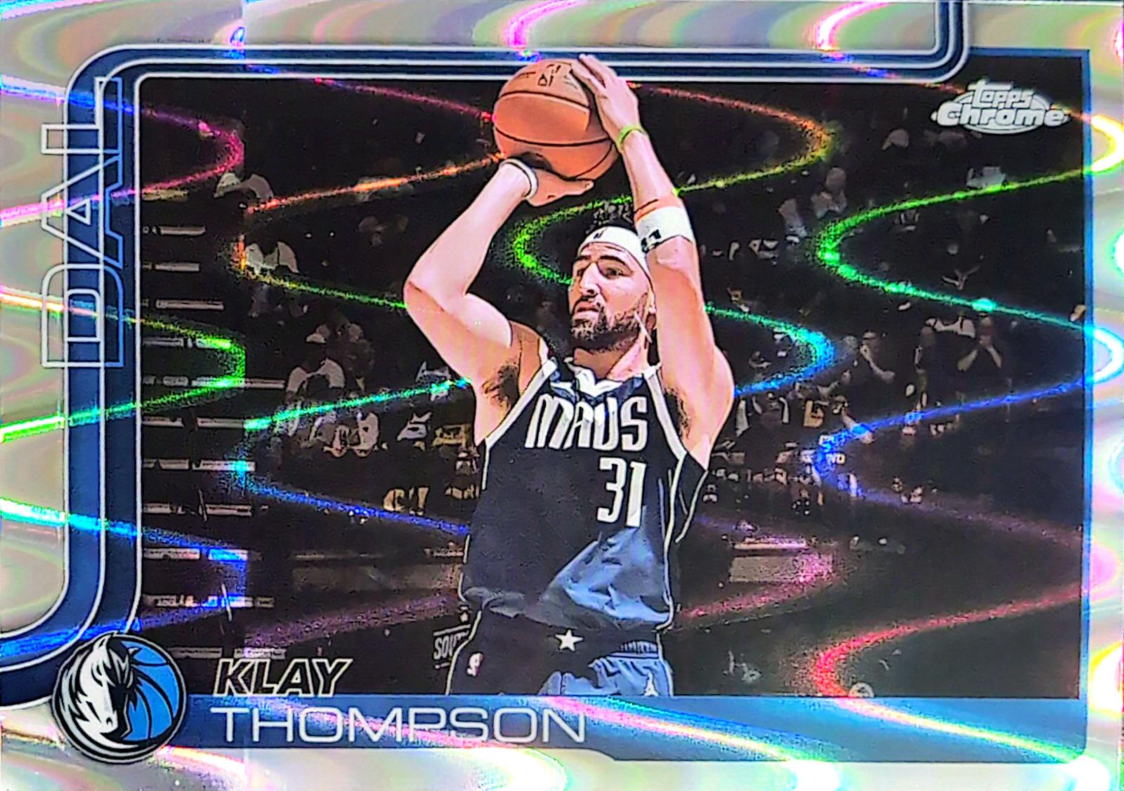 Klay Thompson [RayWave Refractor] #42