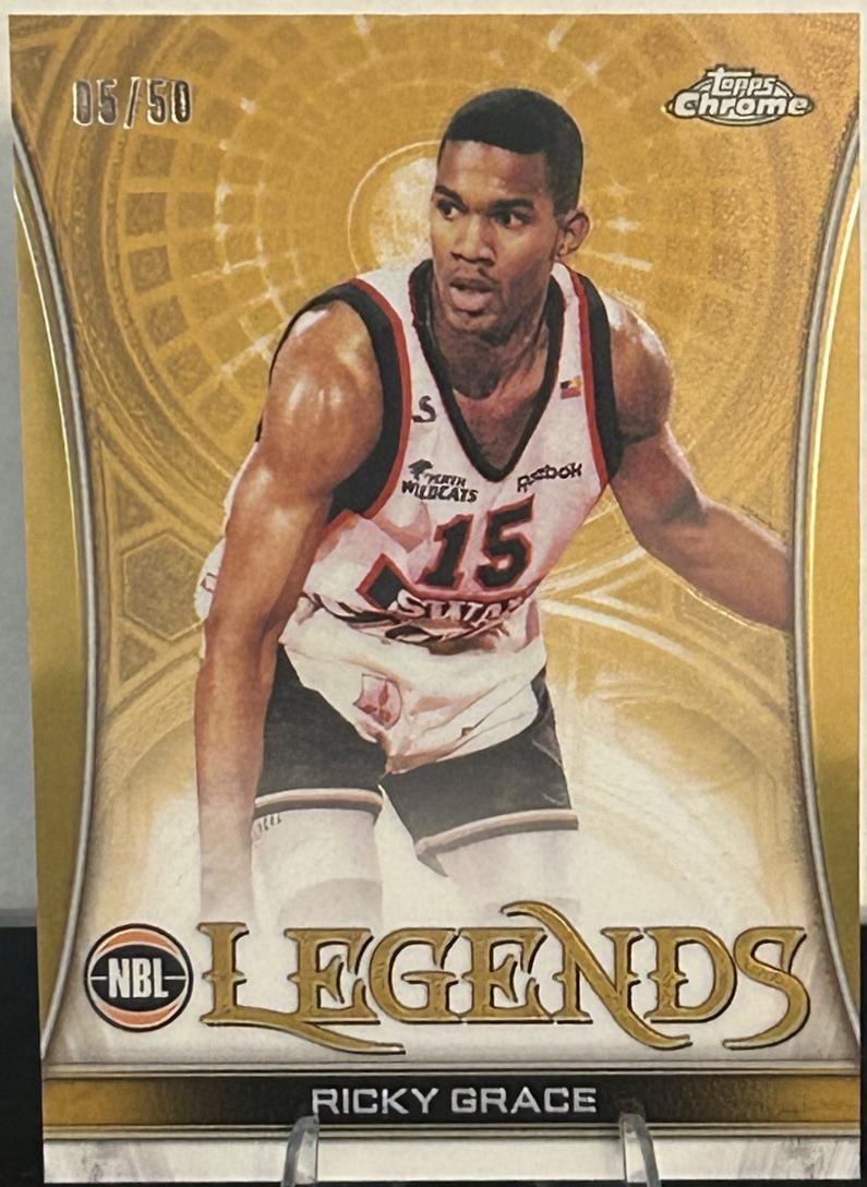 Ricky Grace [Gold Refractor] #NBLL-2