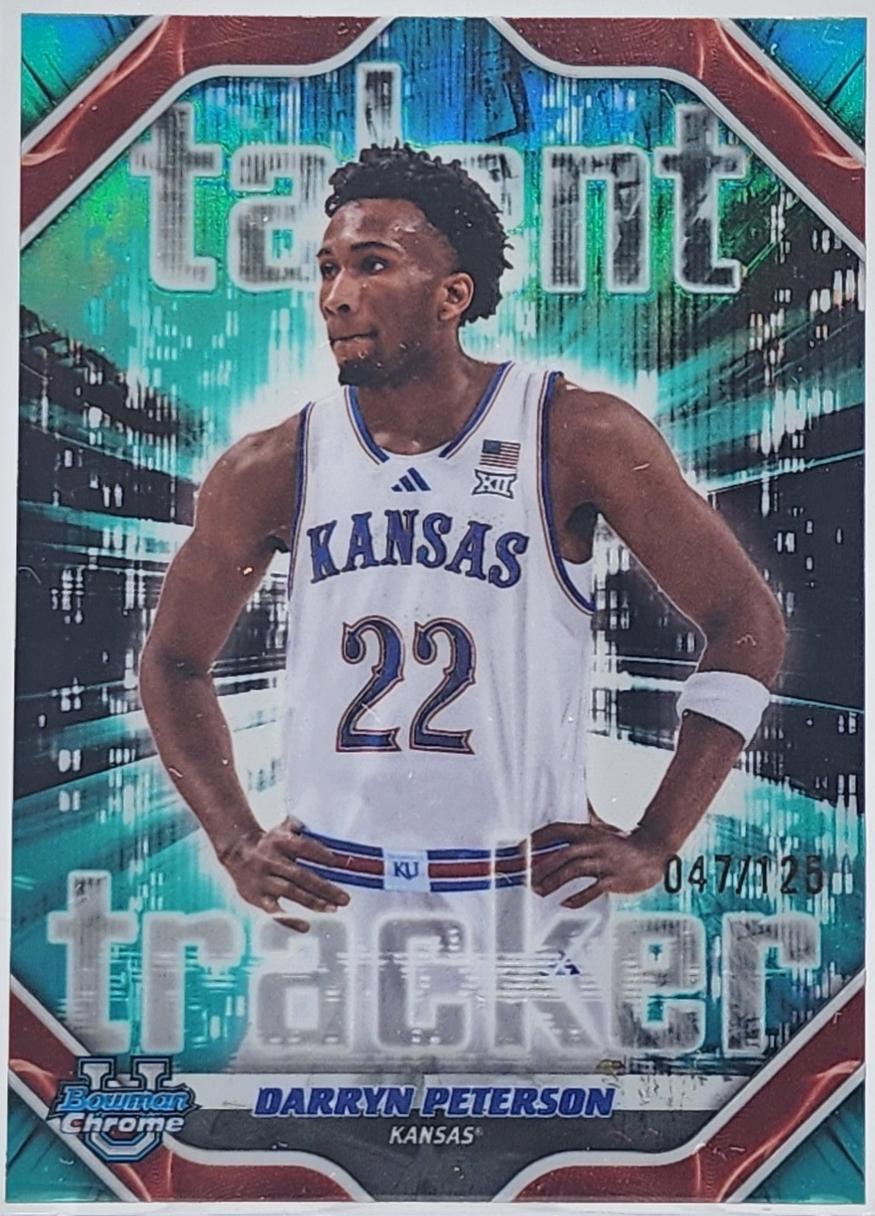 Darryn Peterson [Aqua Refractor] #TT-2
