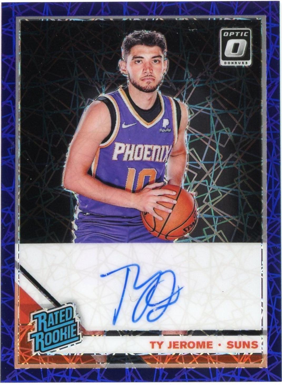 Ty Jerome [Autograph Purple Velocity] #167
