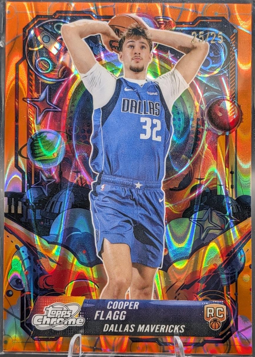 Cooper Flagg [Orange Galactic Refractor] #PRP-16