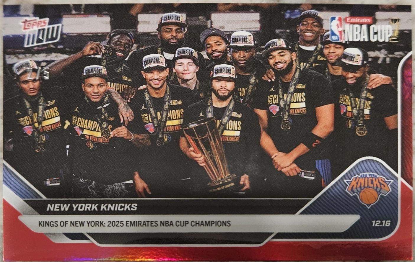 New York Knicks [Red] #87