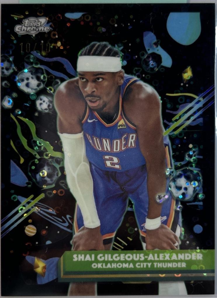 Shai Gilgeous-Alexander [Black Eclipse Refractor] #11