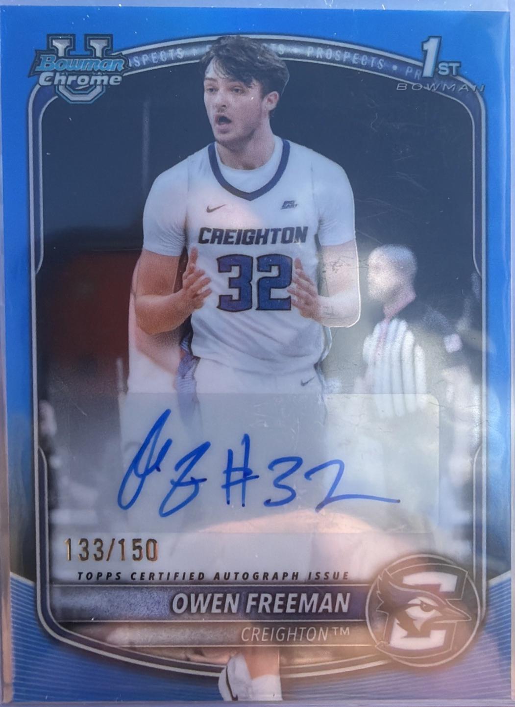 Owen Freeman [Blue Refractor] #BCP-32