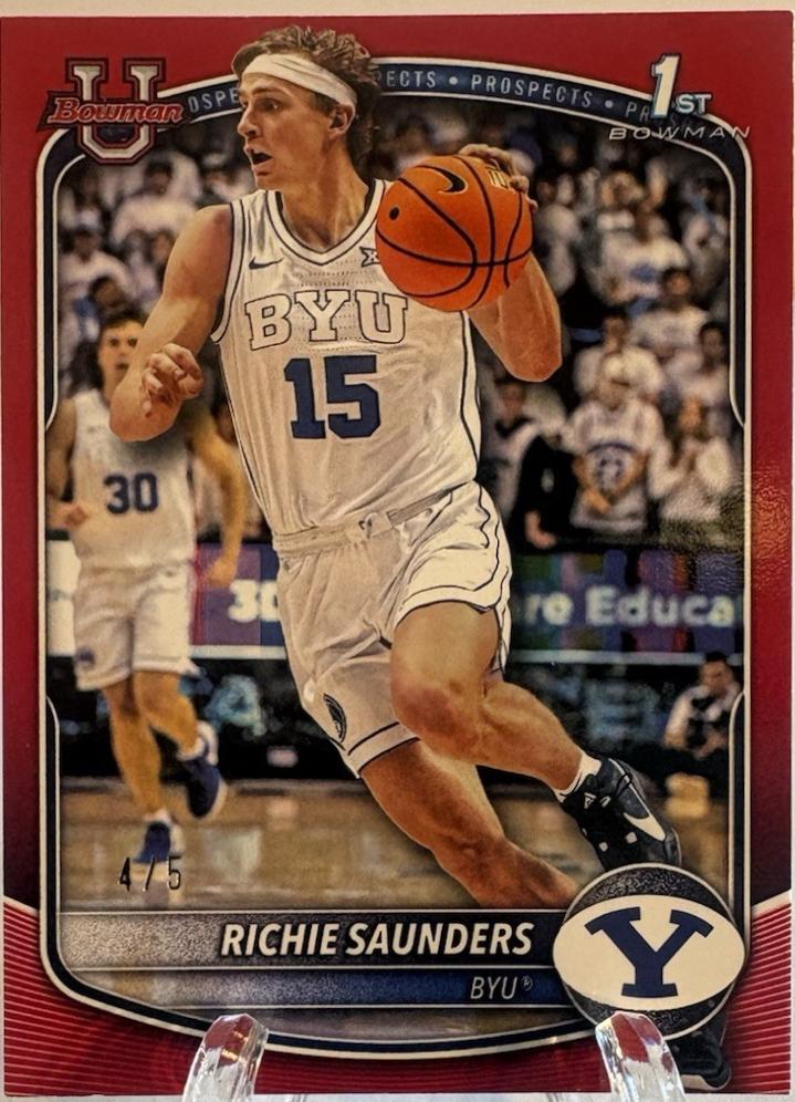 Richie Saunders [Red Border] #BPP-66