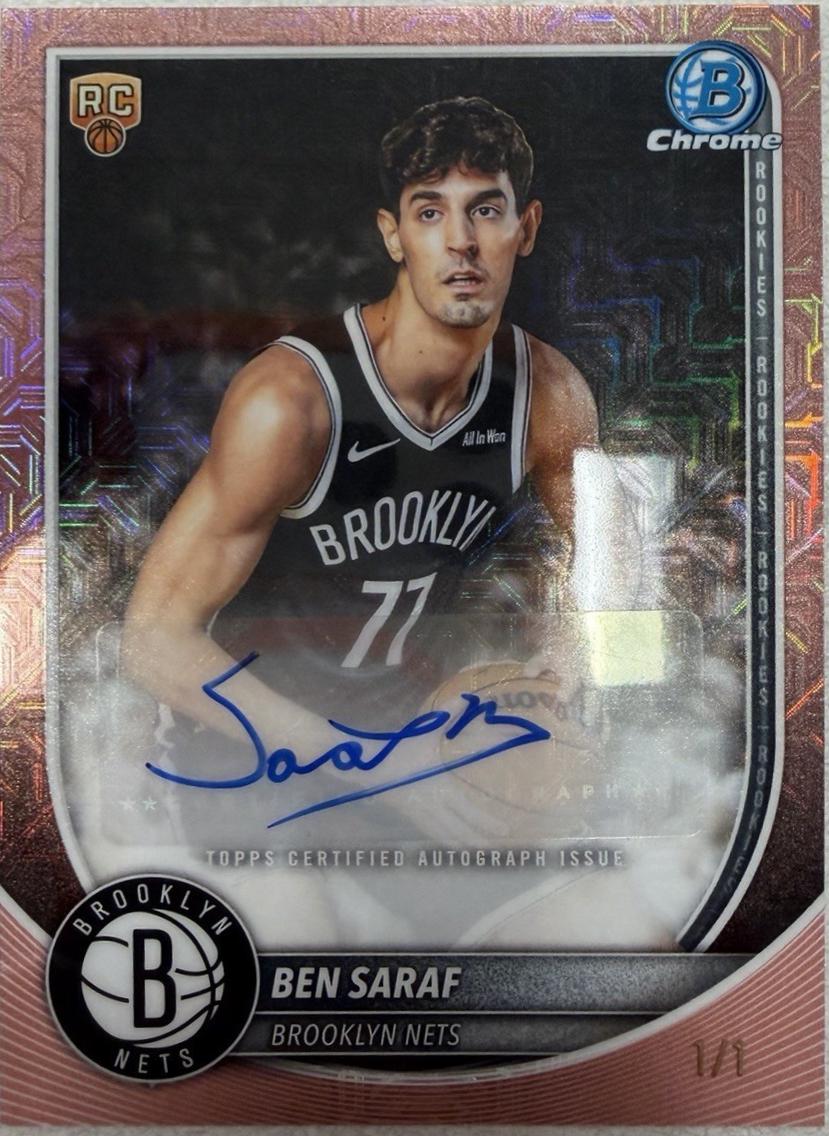 Ben Saraf [Superfractor] #BCA-BA
