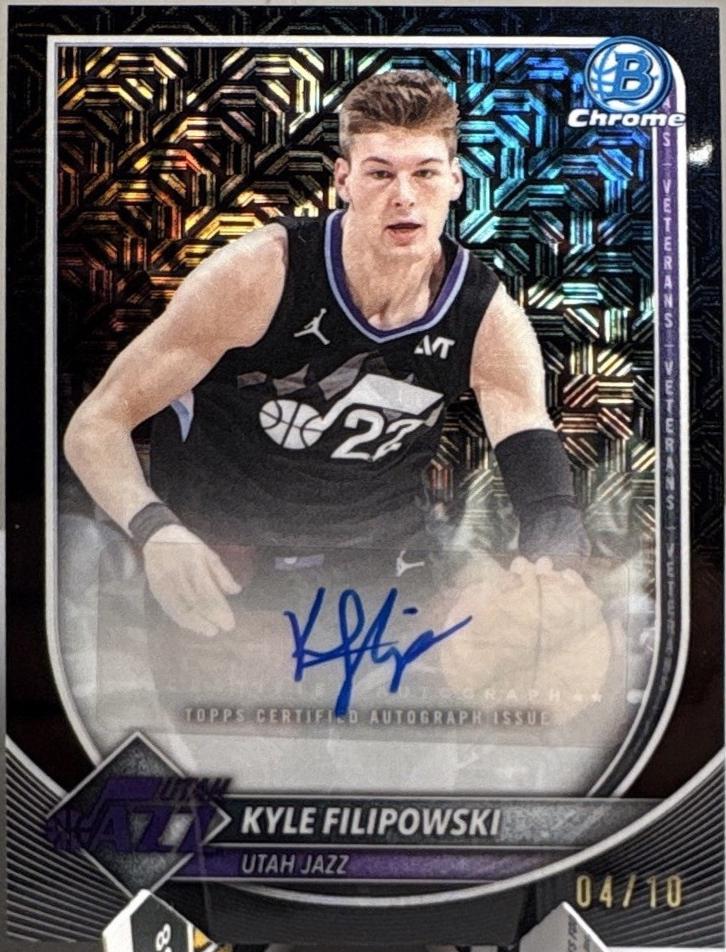 Kyle Filipowski [Black Geometric] #BCA-KF
