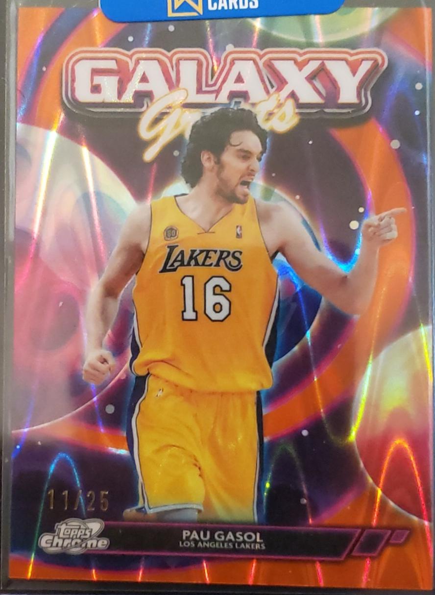 Pau Gasol [Orange Galactic Refractor] #GG-34