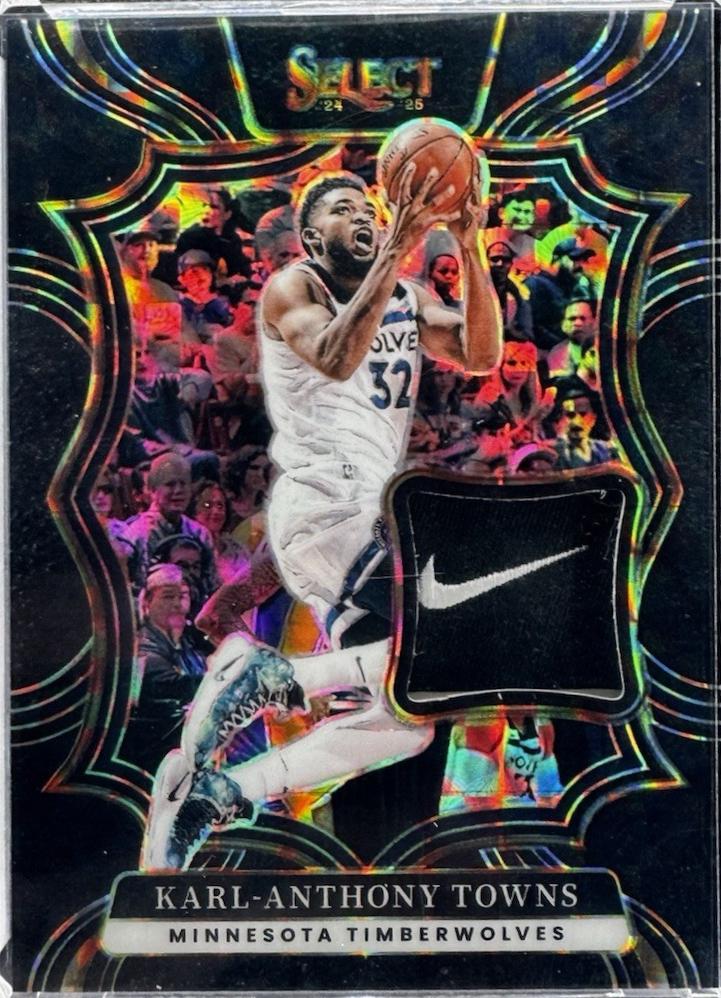 Karl-Anthony Towns [Black Finite Prizm] #2