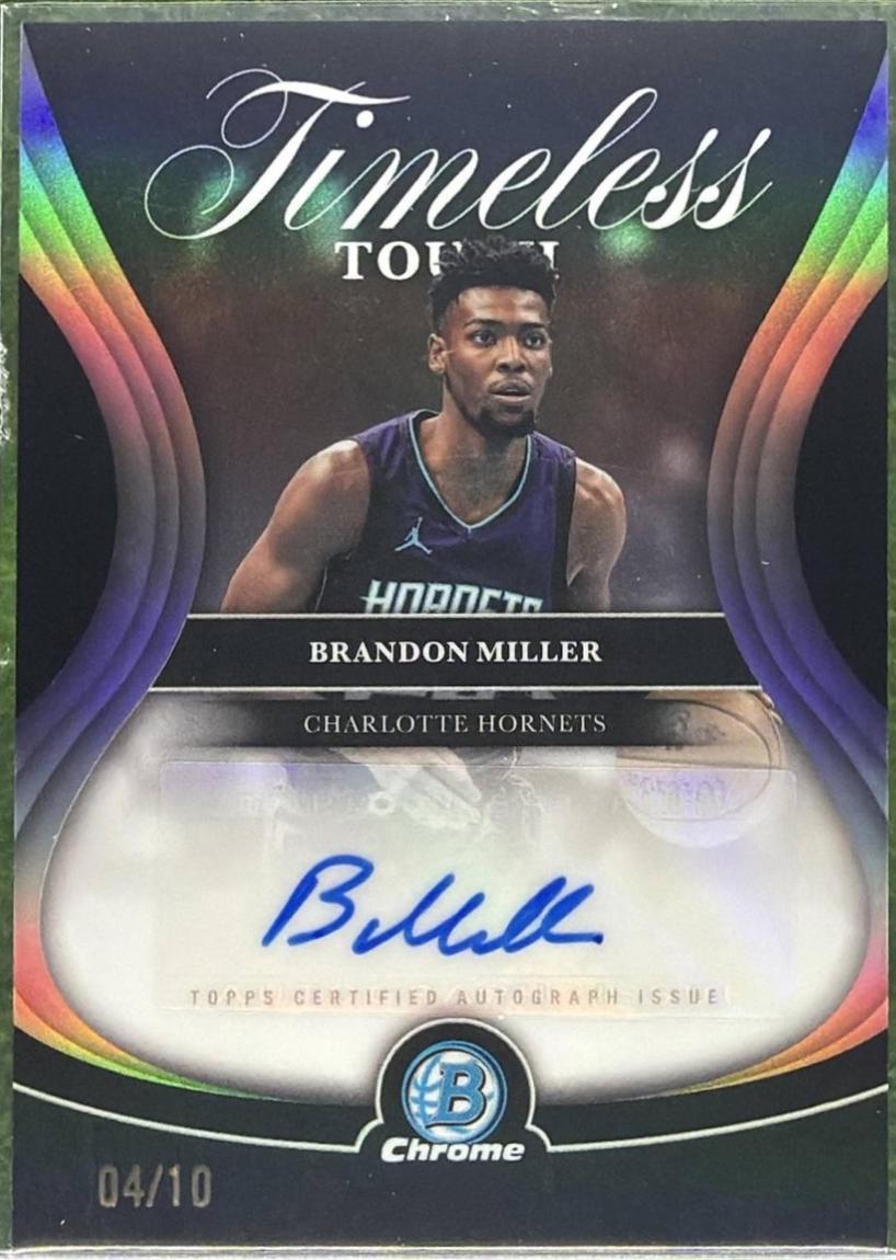 Brandon Miller [Black] #TTA-BM