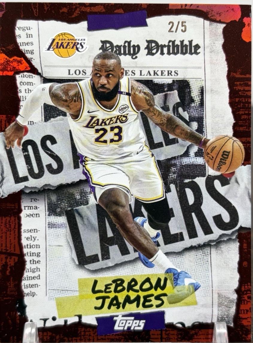 LeBRON James [Red Rainbow] #DD-1