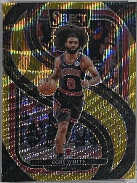 Coby White [Gold Wave Prizm] #126