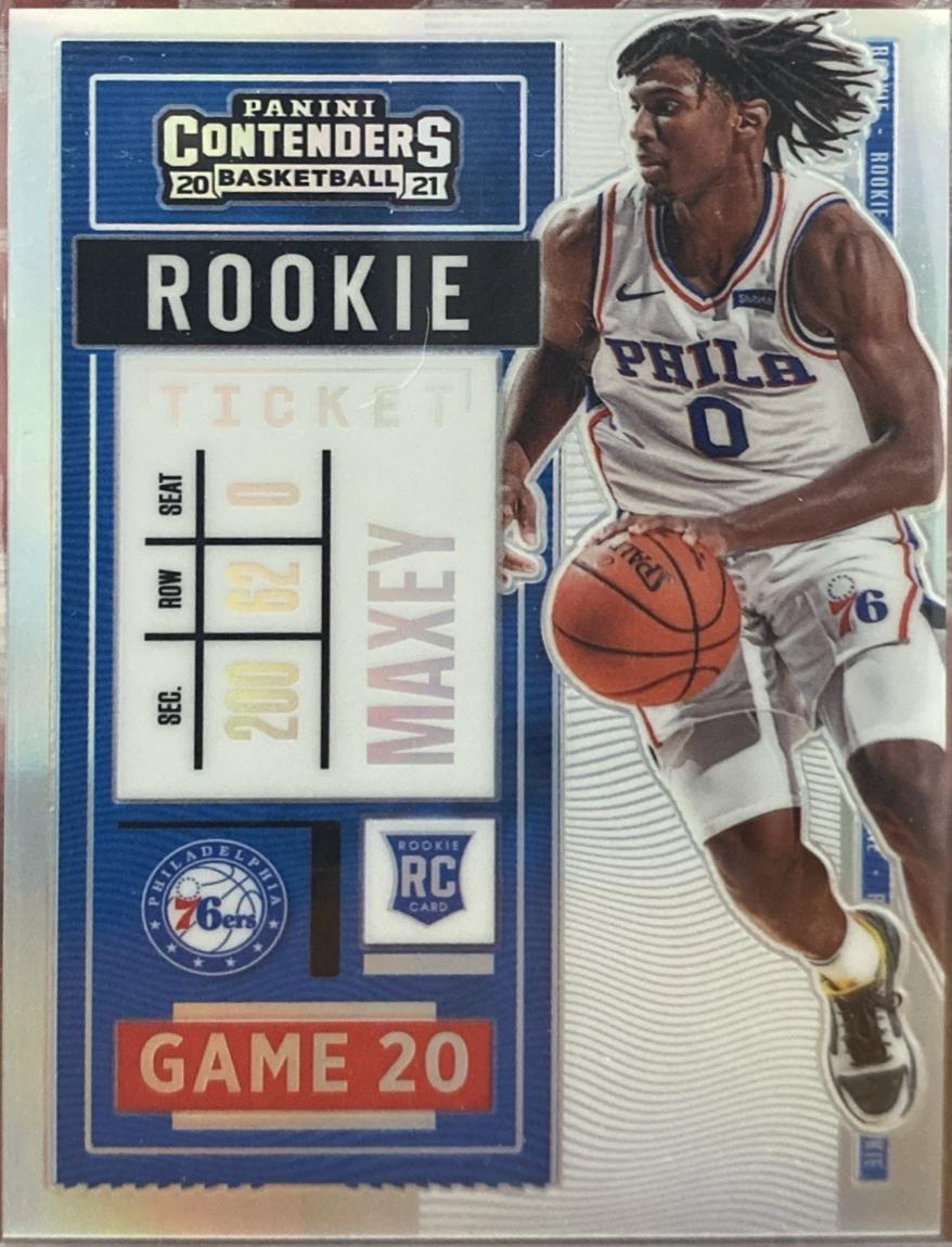 Tyrese Maxey [Variation Championship Ticket] #123