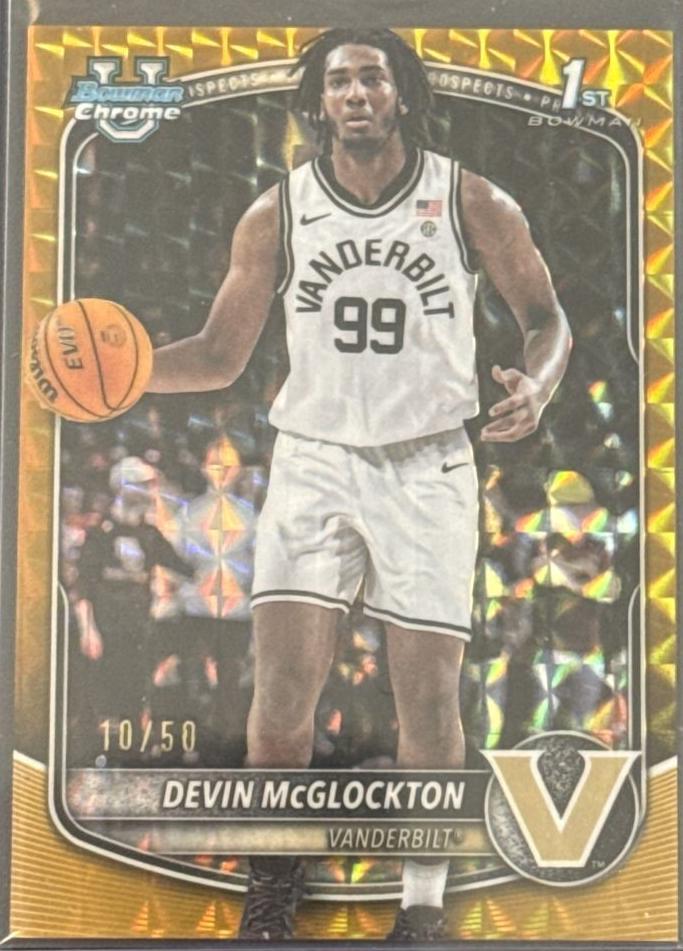 Devin McGlockton [Gold Refractor] #BCP-56