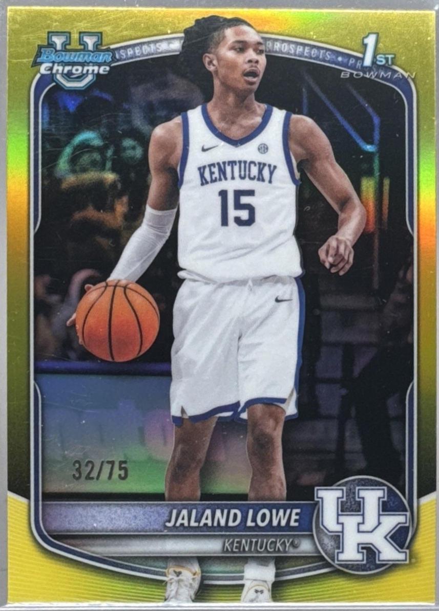 Jaland Lowe [Yellow Refractor] #BCP-23