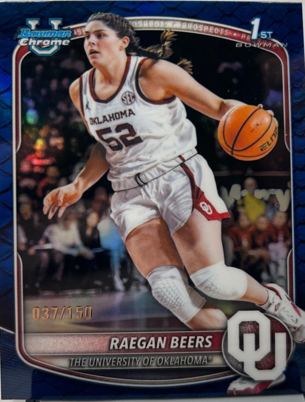 Raegan Beers [Reptilian Blue Refractor] #BCP-65