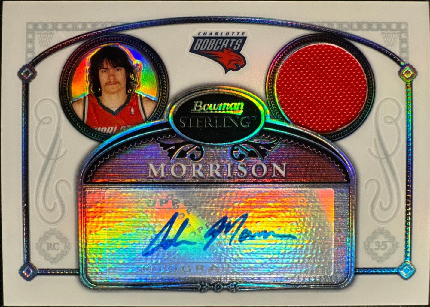 Adam Morrison [Refractor Autograph] #92