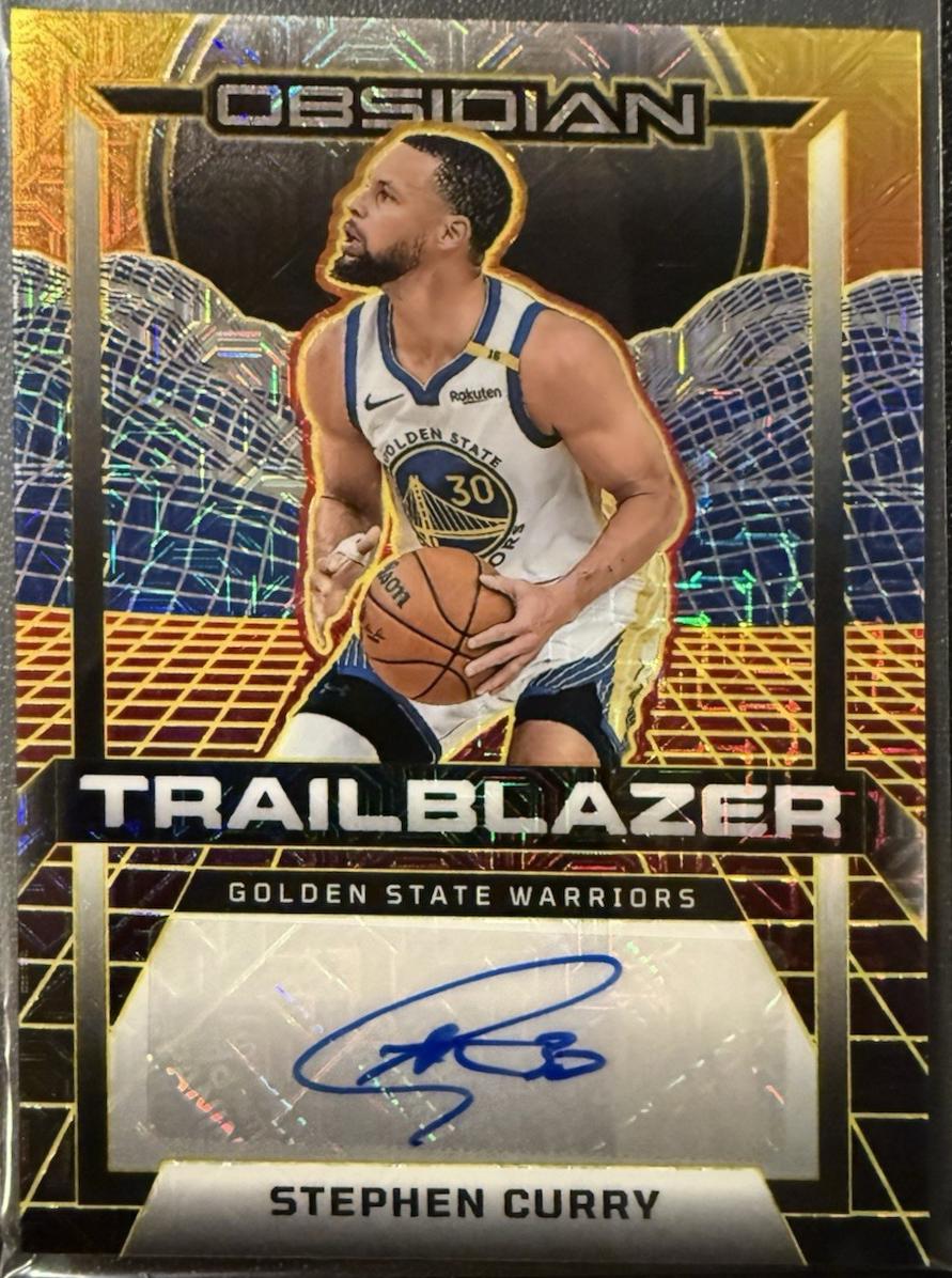 Stephen Curry [Electric Etch Molten Mojo Flood] #43