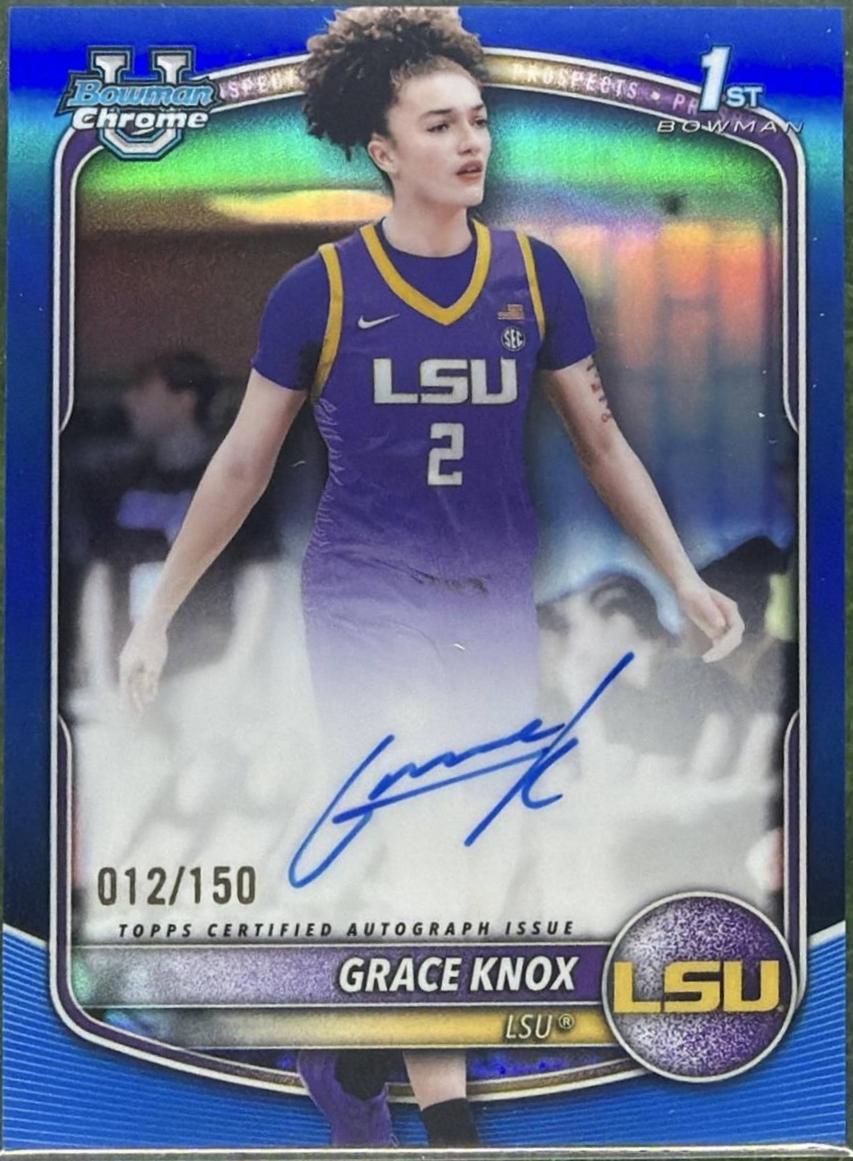 Grace Knox [Blue Refractor] #CPA-GK