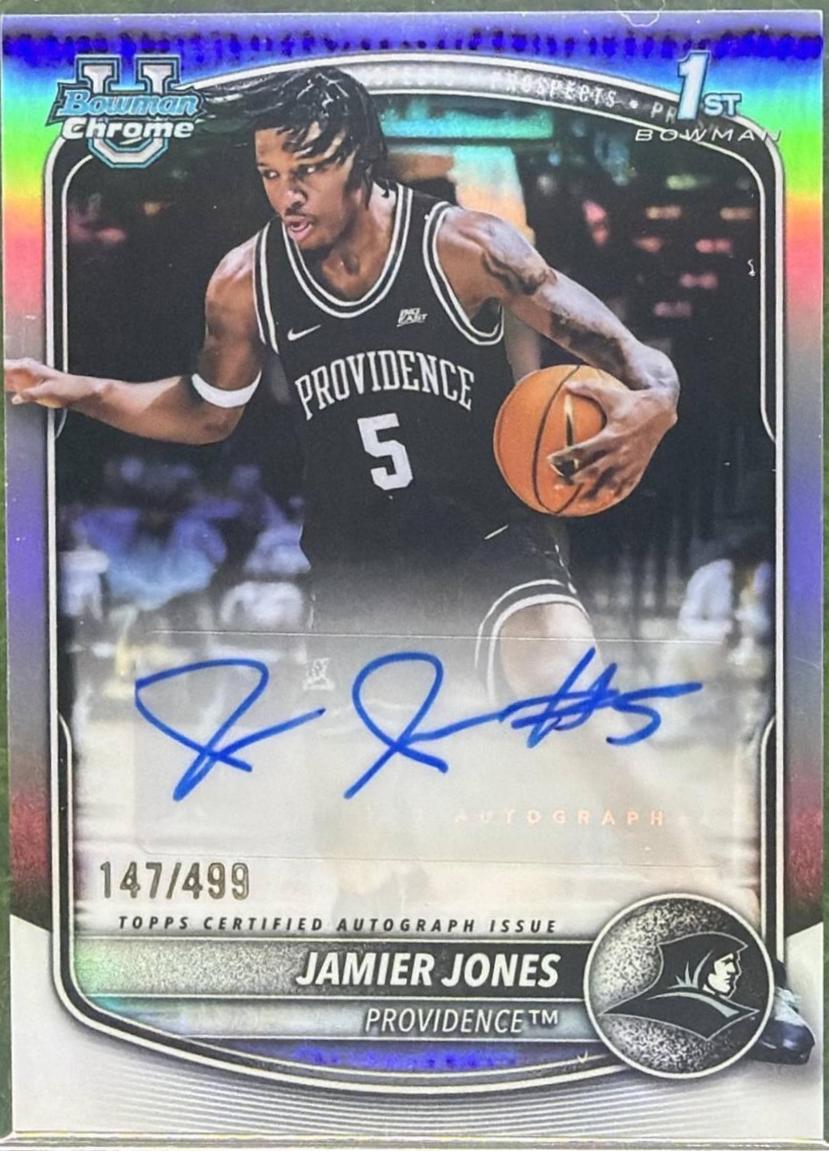 Jamier Jones [Refractor] #CPA-JO