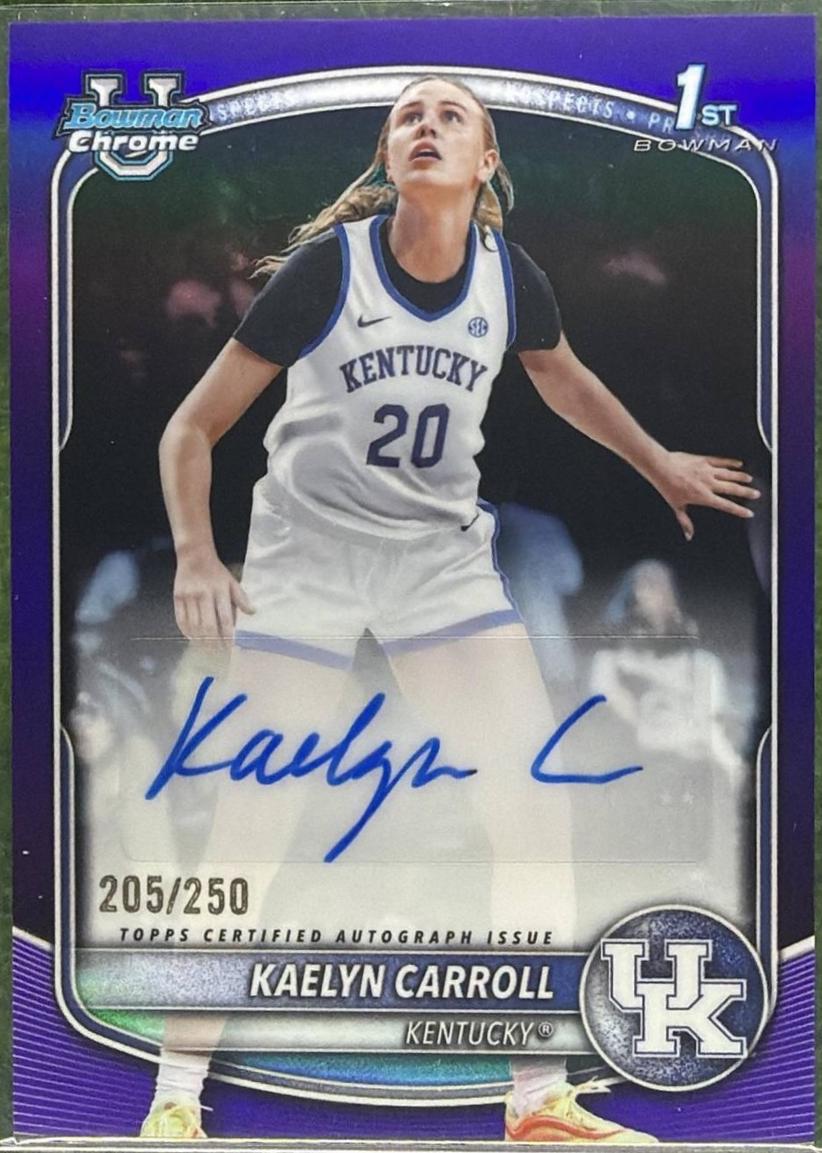 Kaelyn Carroll [Purple Refractor] #CPA-KC