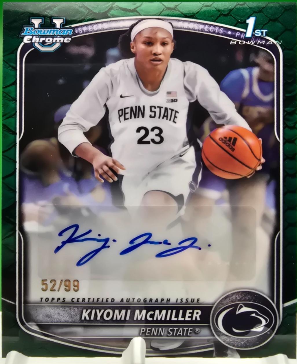 Kiyomi Mcmiller [Reptilian Green Refractor] #CPA-KM