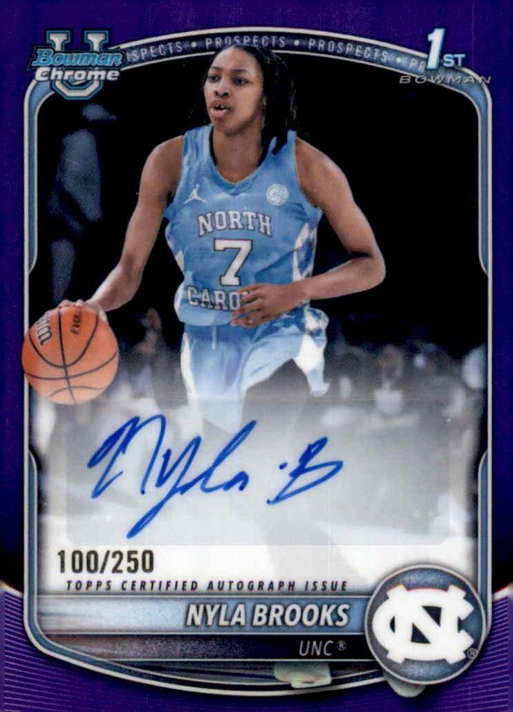 Nyla Brooks [Purple Refractor] #CPA-NR