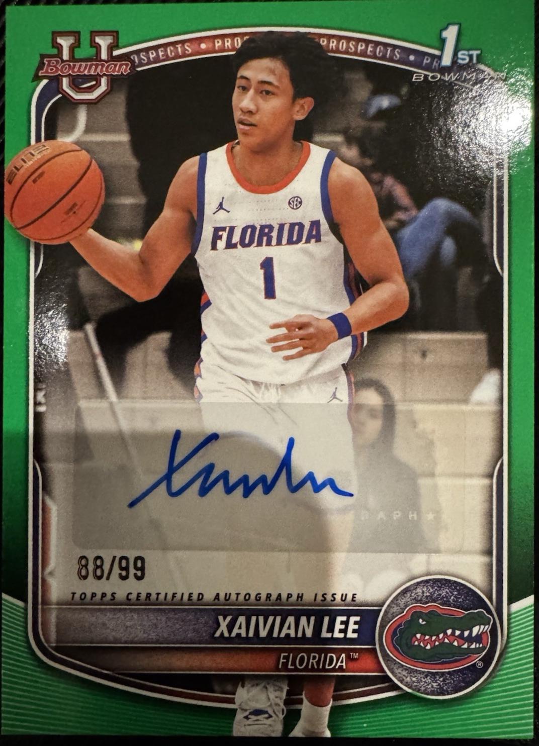 Xaivian Lee [Green Geometric] #CPA-XL
