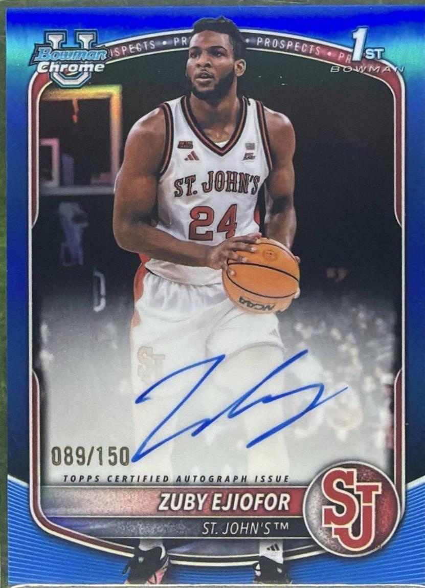 Zuby Ejiofor [Blue Refractor] #CPA-ZE