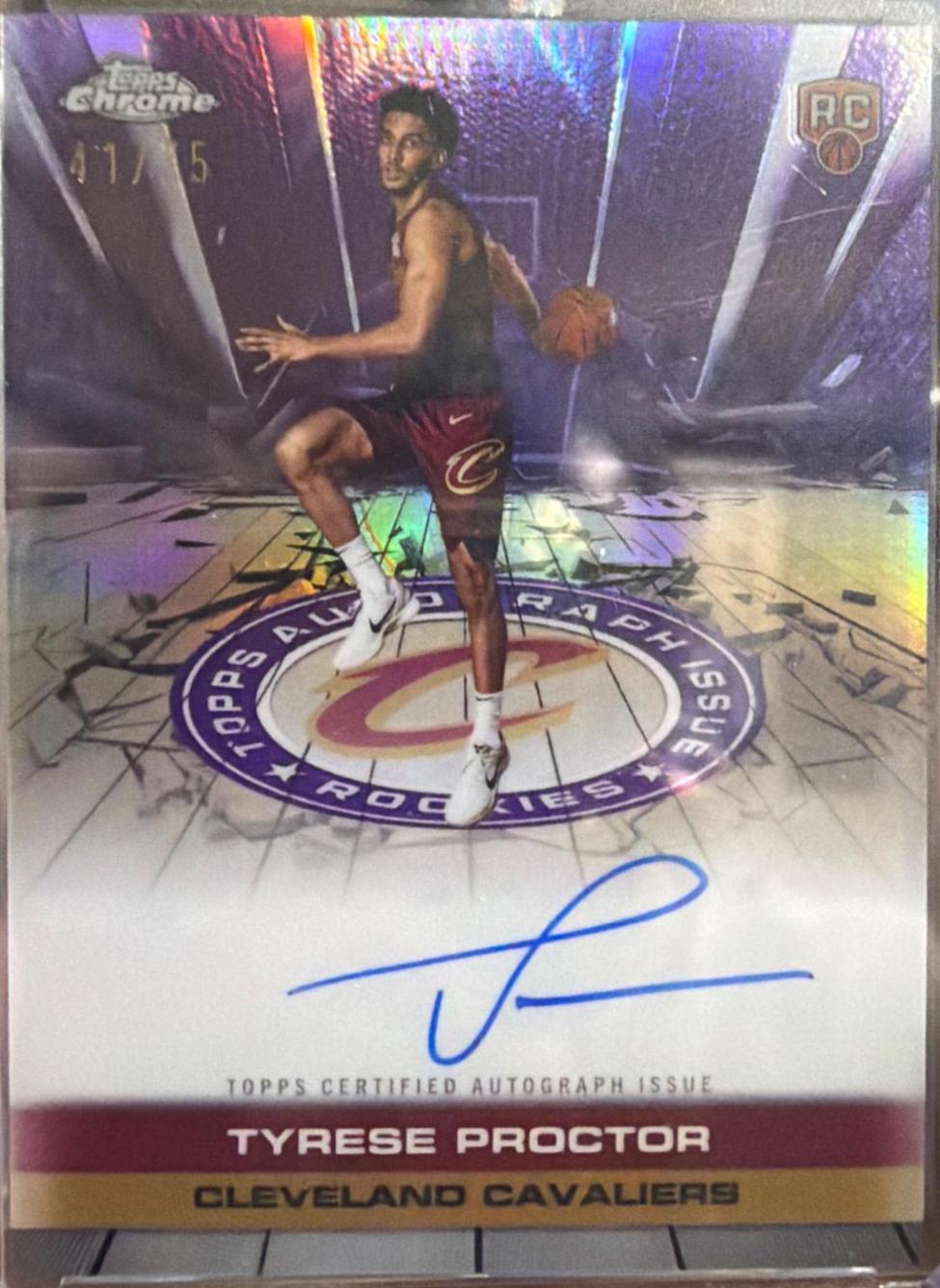 Tyrese Proctor [Refractor Purple] #TAUR2-TP