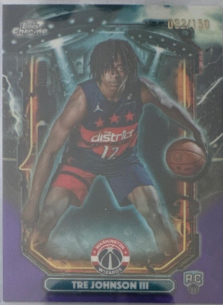 Tre Johnson III [Purple Nebula Refractor] #ET-16