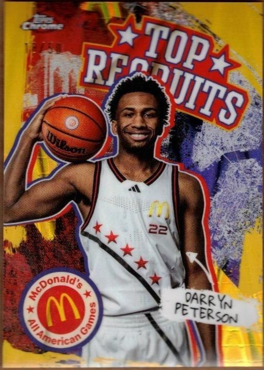 Darryn Peterson [Gold RayWave Refractor] #TP-12