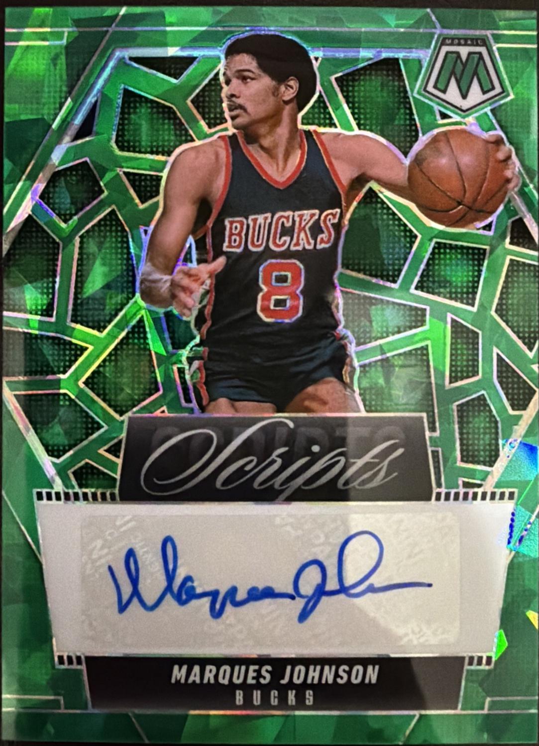 Marques Johnson [Green Ice] #MS-MJM
