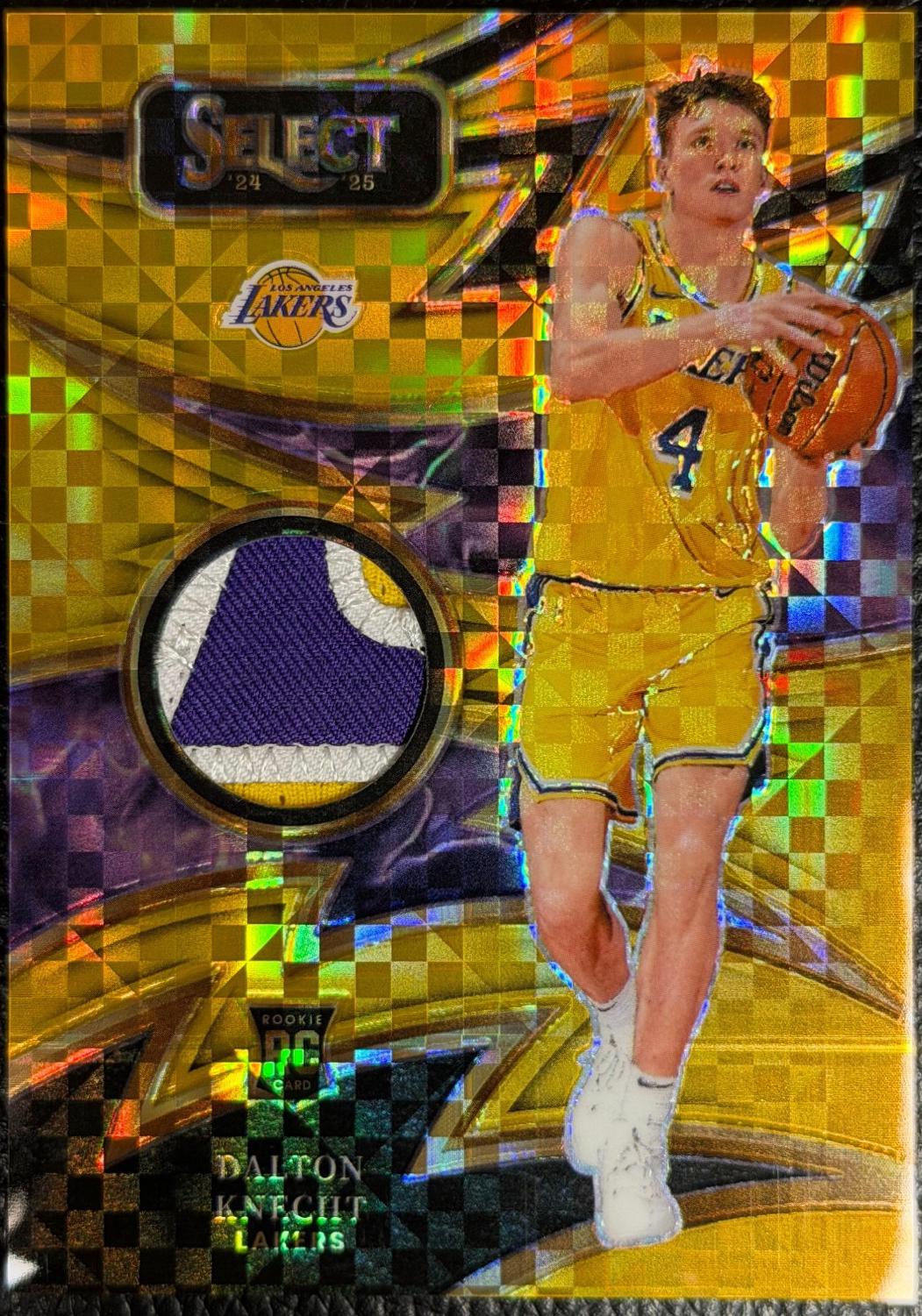 Dalton Knecht [Gold Prizm] #14