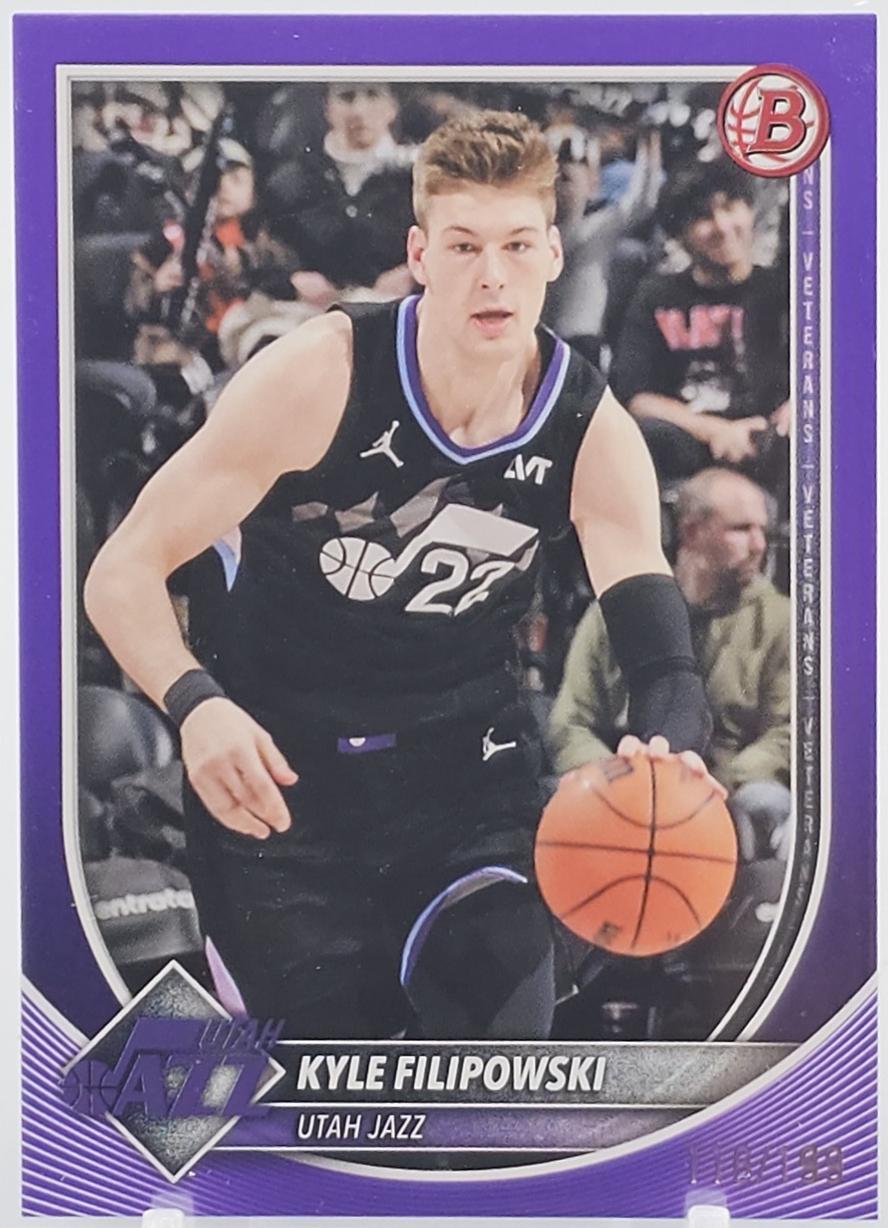 Kyle Filipowski [Purple Pattern Border] #113