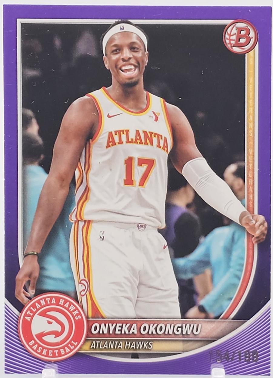 Onyeka Okongwu [Purple Pattern Border] #167