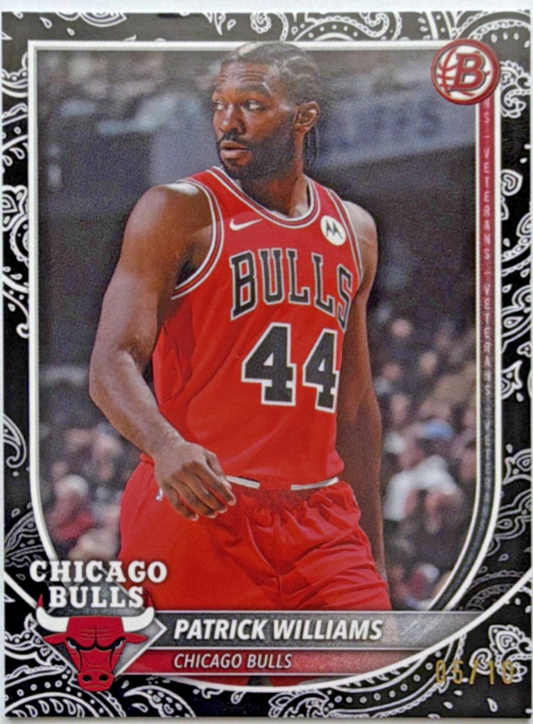 Patrick Williams [Black Pattern Border] #158