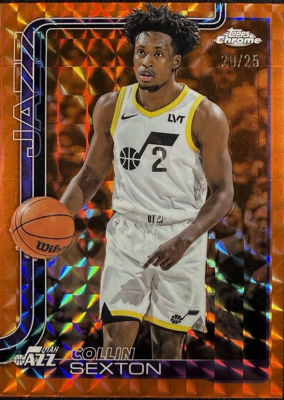 Collin Sexton [Orange Geometric Refractor] #210