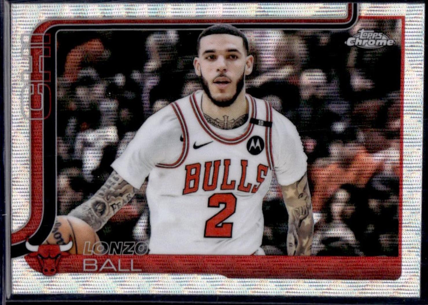 Lonzo Ball [Wave Refractor] #38